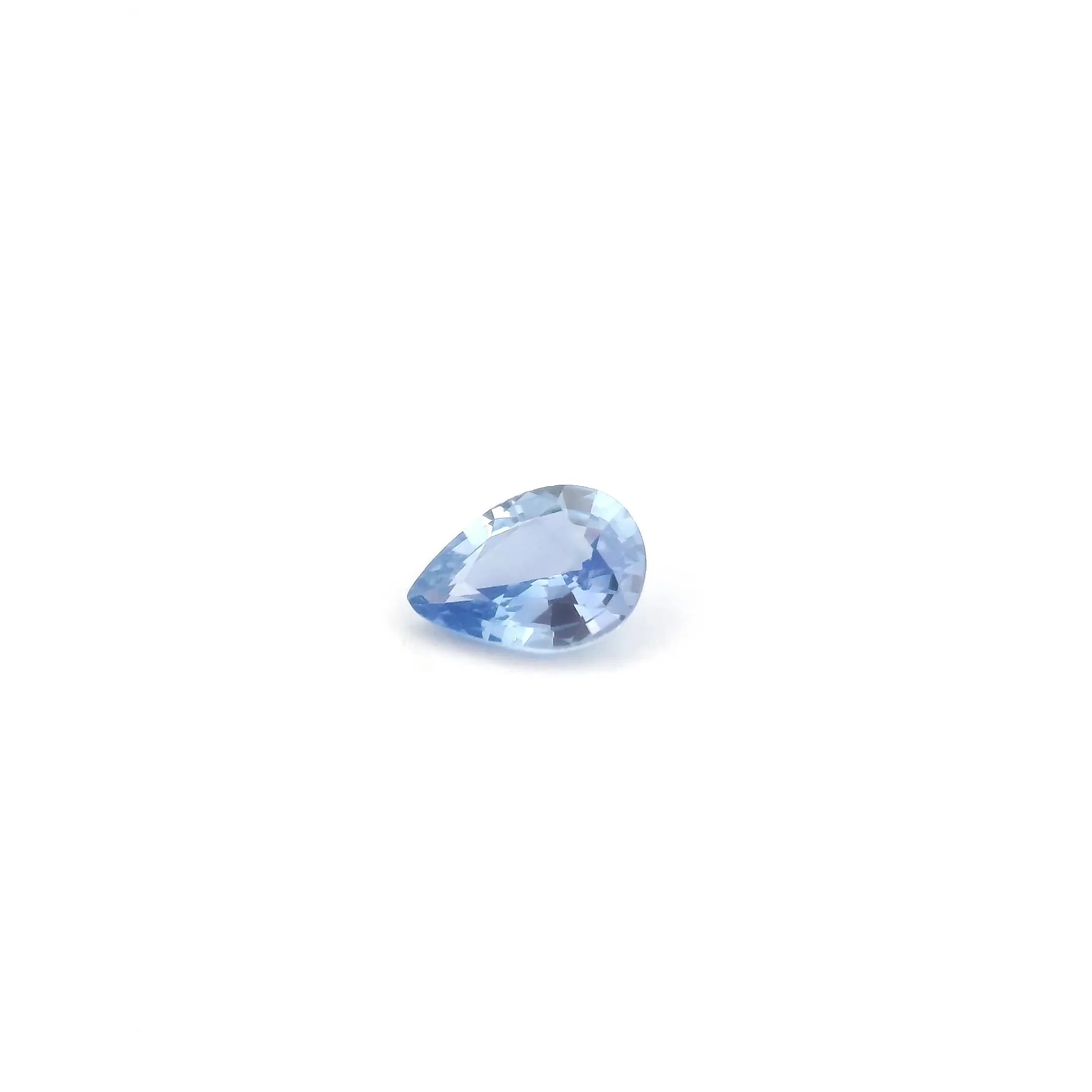 0.43ct Pear Natural Sapphire (Colour Blue, Clarity Eye Clean, Cut Faceted)
