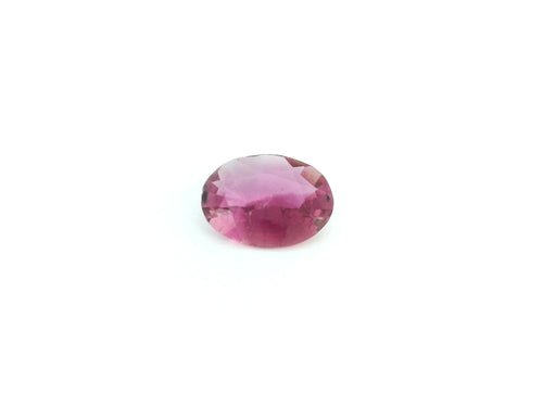 0.79ct Oval Natural Tourmaline (Colour Pink, Clarity Slightly Included, Cut Faceted)