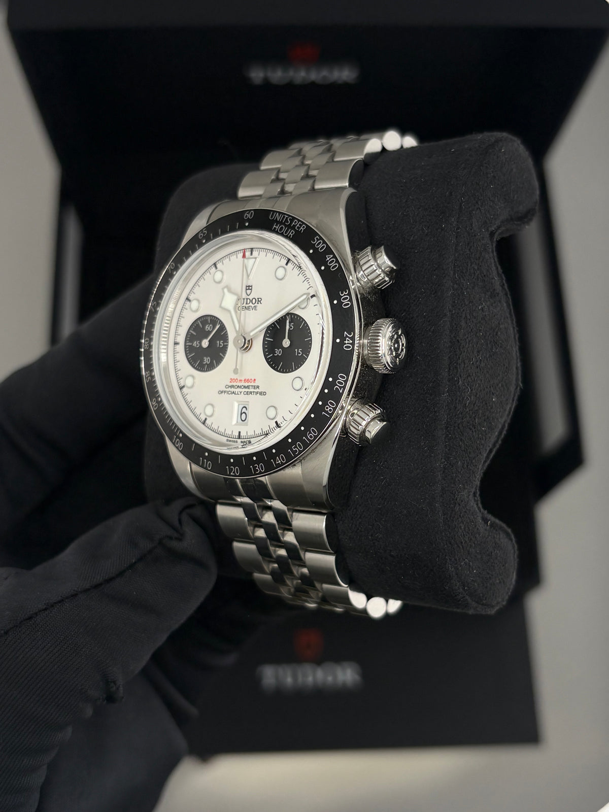 Tudor black bay chrono