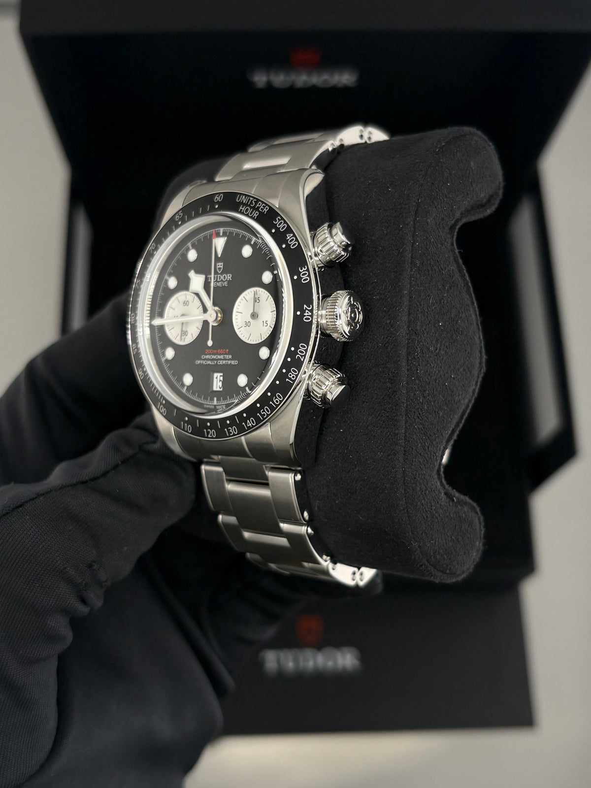 Tudor black bay chrono