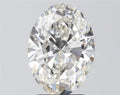 2.80ct Oval Lab Grown Diamond (Colour G, Clarity VVS2, IGI Certified)