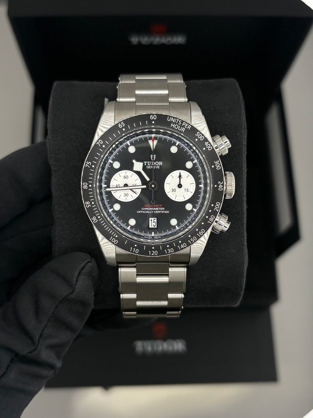 Tudor black bay chrono