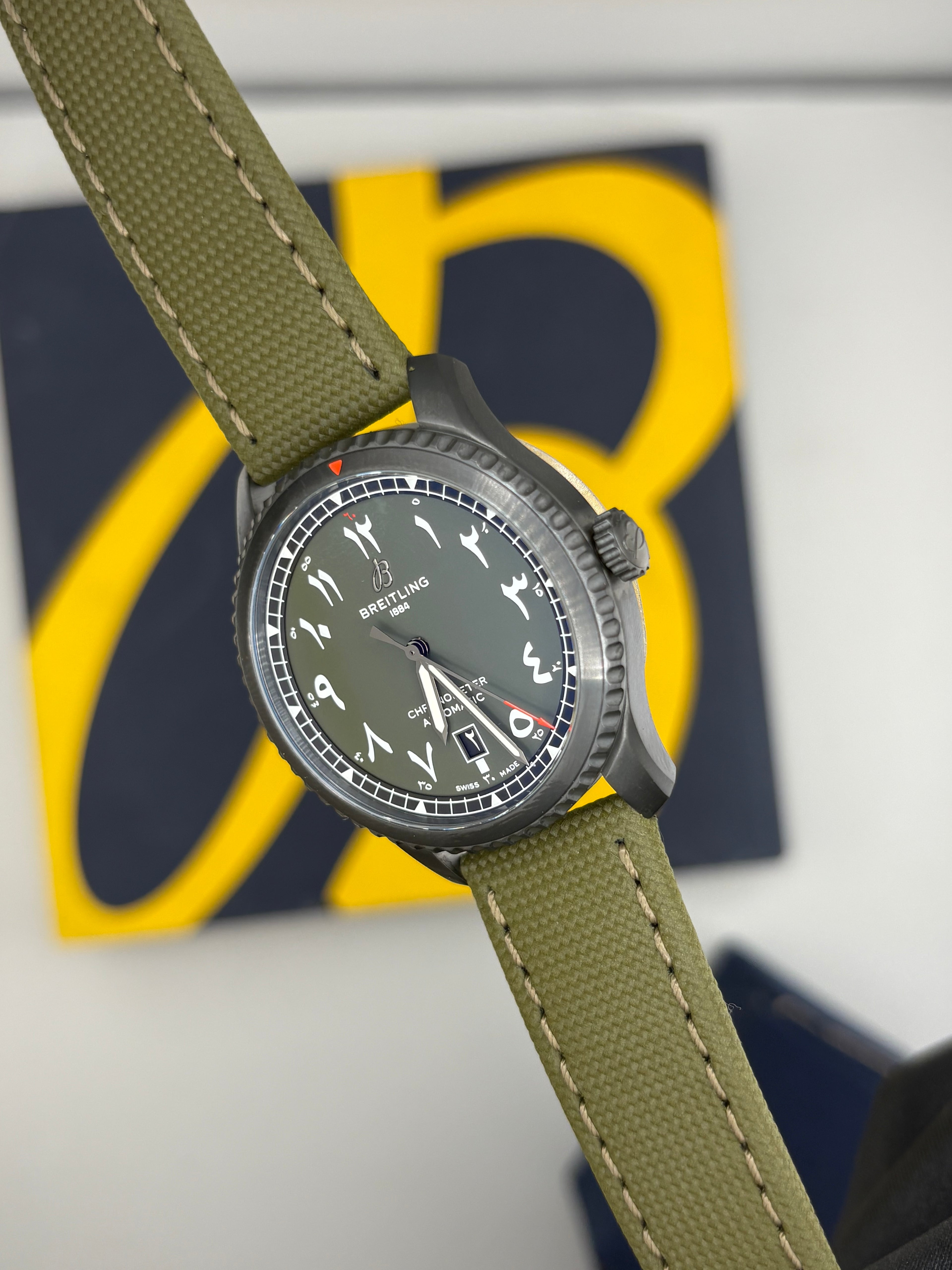 Breitling aviator 8 Middle Eastern edition Arabic dial “unworn”