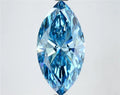 3.00ct Marquise Lab Grown Diamond (Colour Fancy Vivid Blue, Clarity VS1, IGI Certified)
