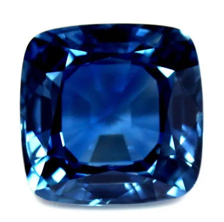 4.41ct Cushion Natural Sapphire (Colour Blue, Clarity Eye Clean, Cut Faceted)