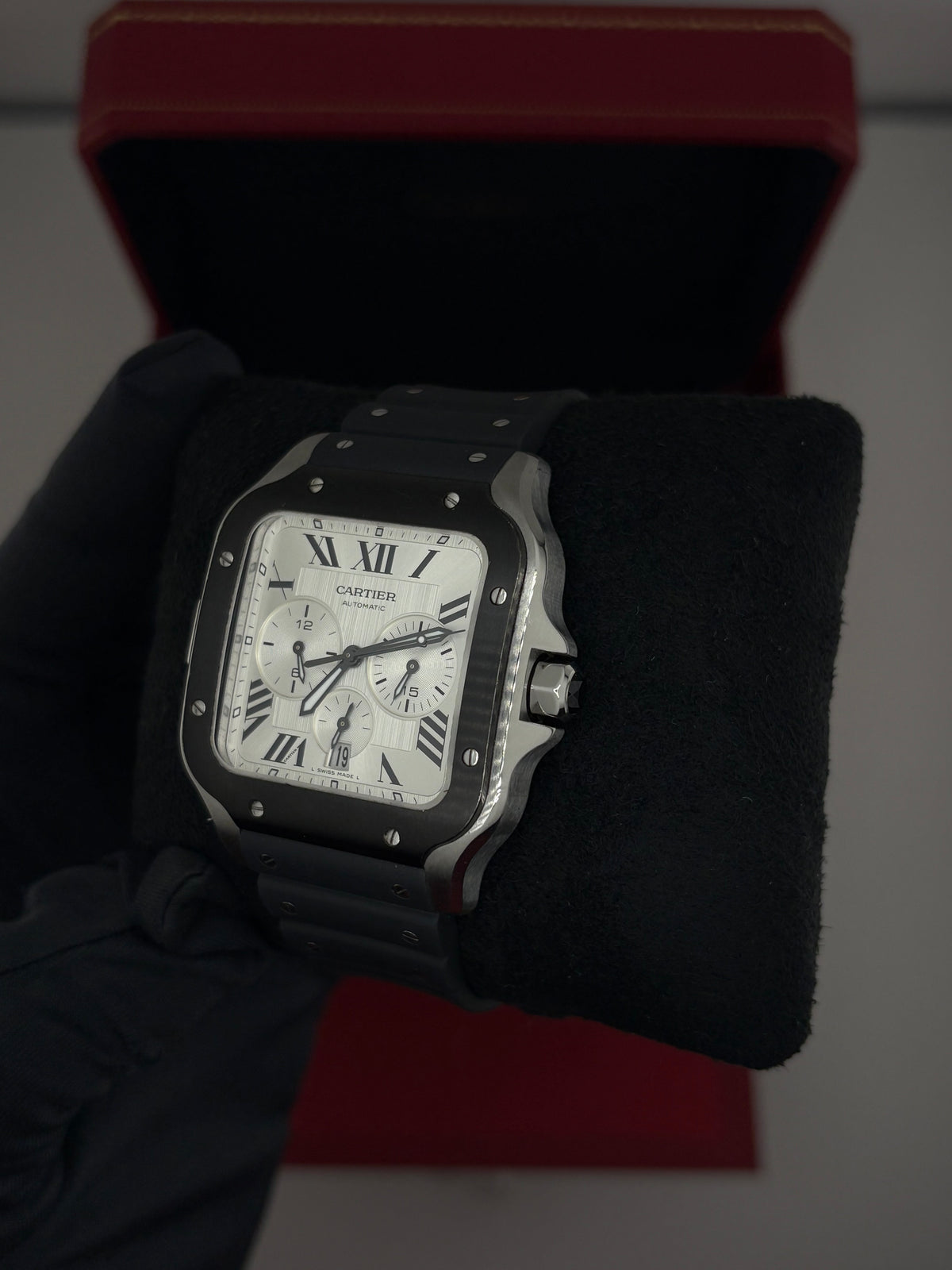 Cartier Santos chronograph