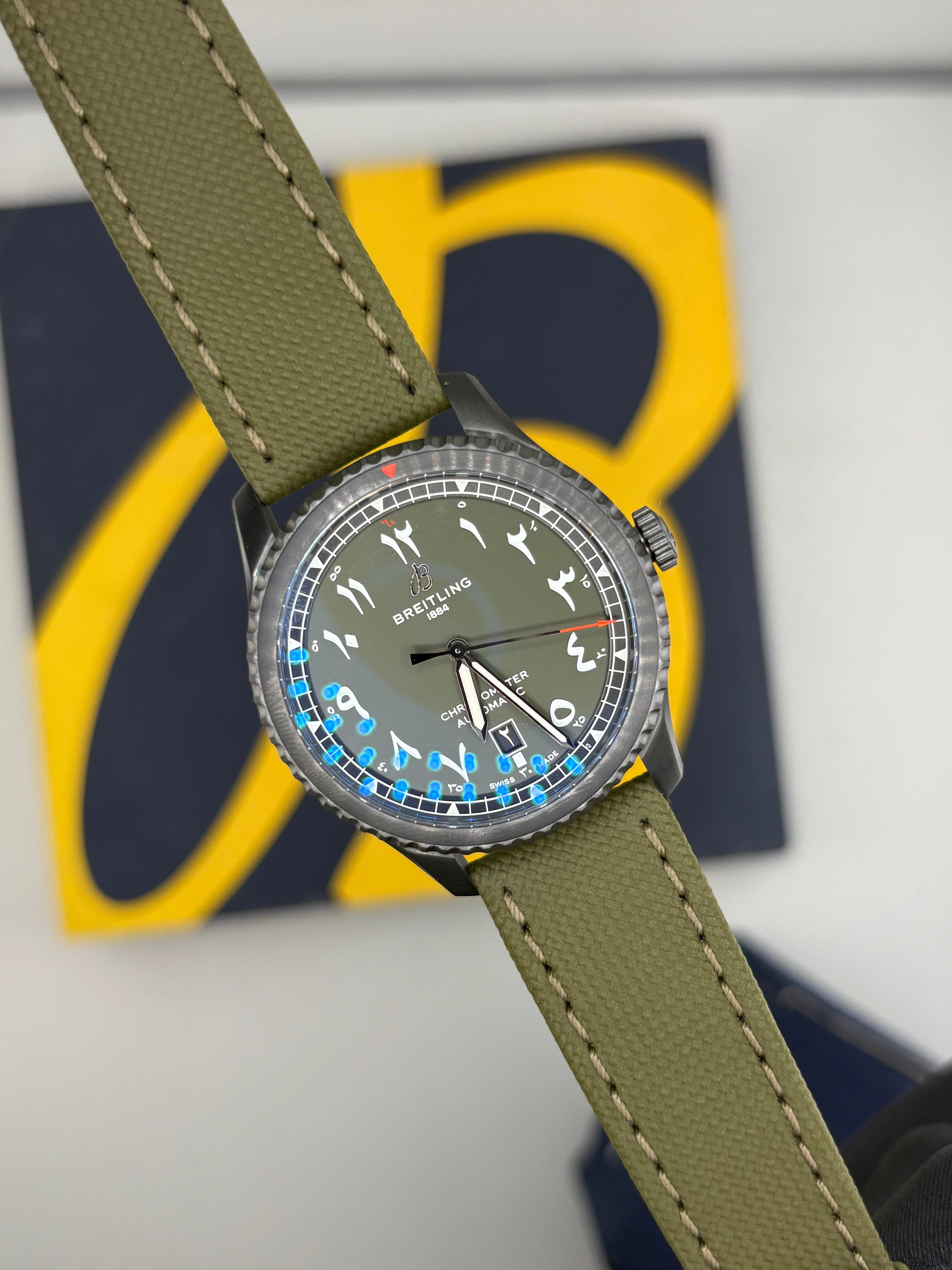 Breitling aviator 8 Middle Eastern edition Arabic dial “unworn”