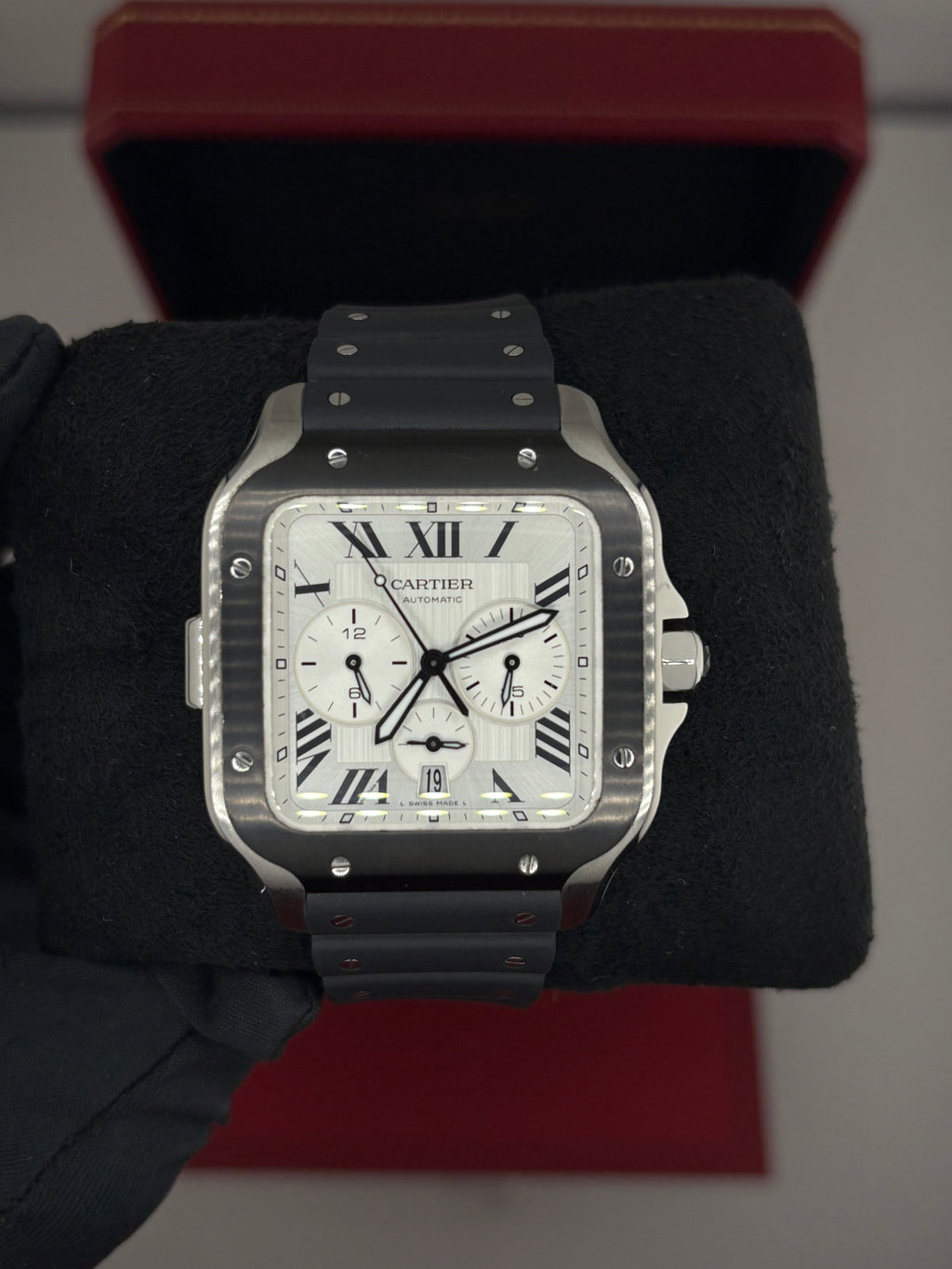 Cartier Santos chronograph