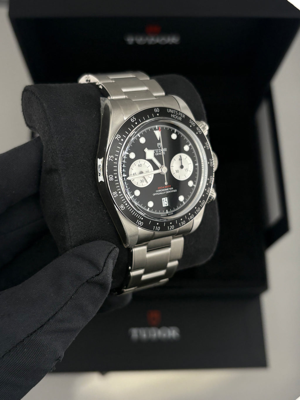 Tudor black bay chrono