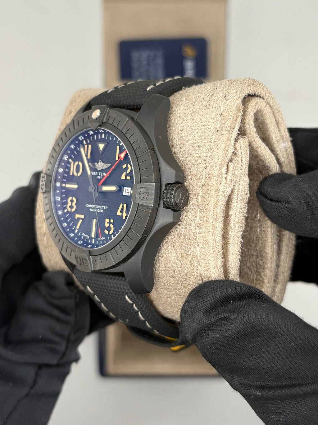 Breitling Avenger GMT Titanium