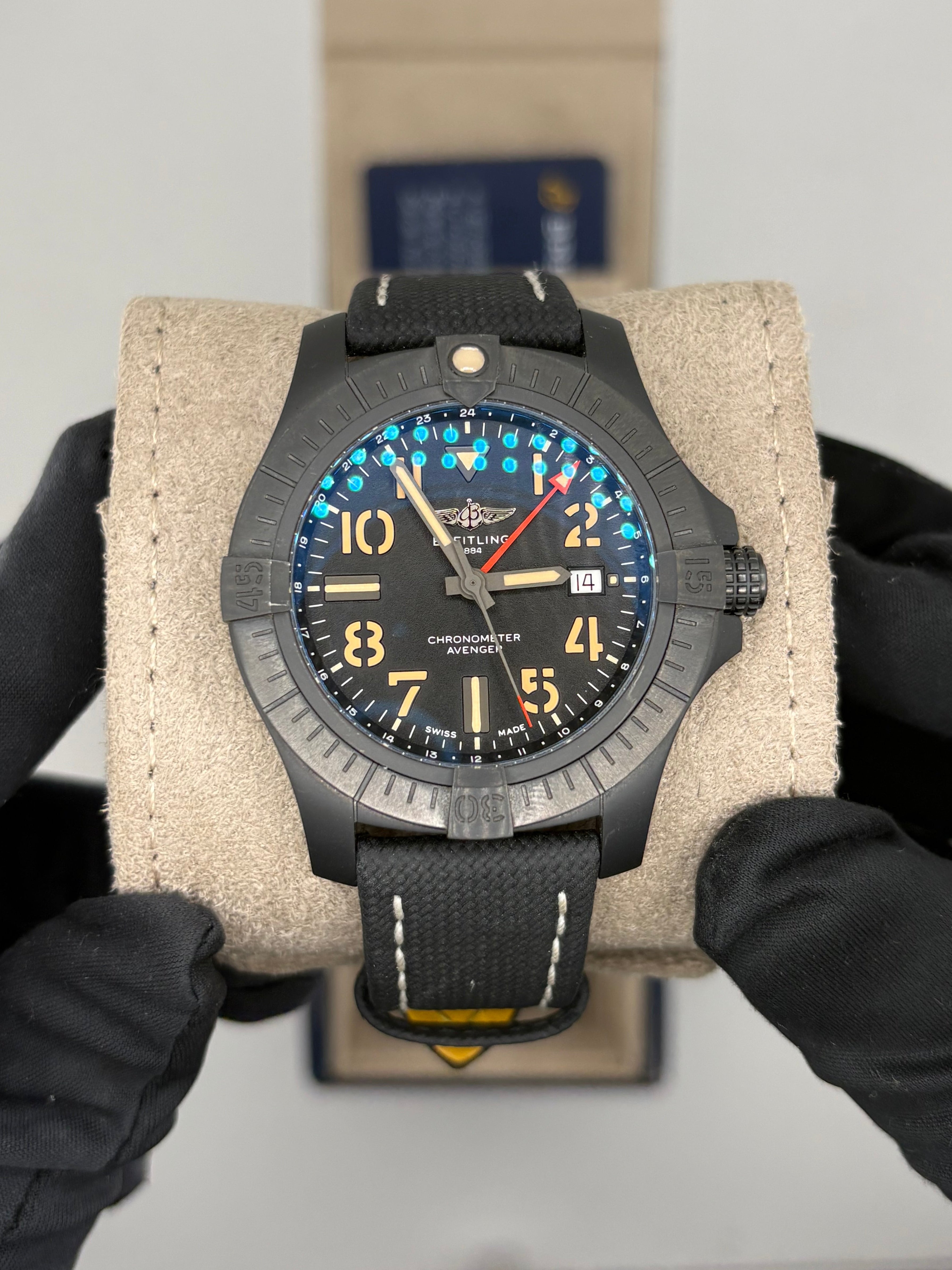 Breitling Avenger GMT Titanium