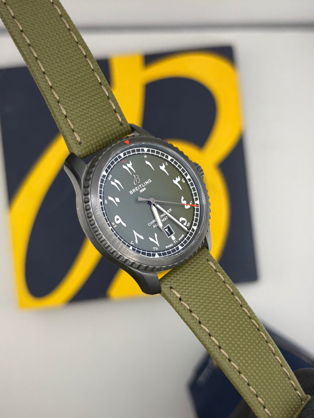 Breitling aviator 8 Middle Eastern edition Arabic dial “unworn”