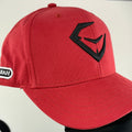 Qaswarah Exclusive Caps - Red & Black