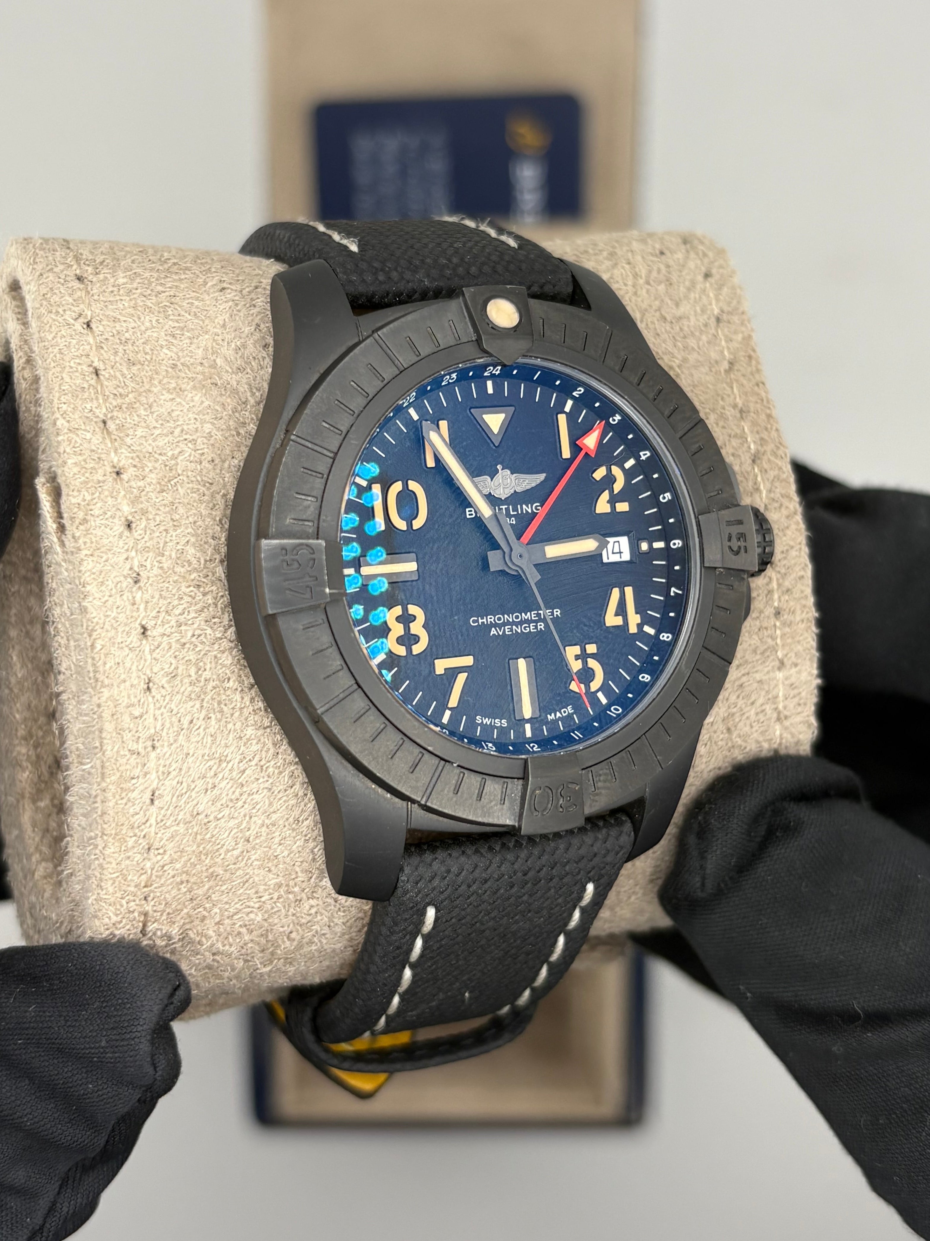 Breitling Avenger GMT Titanium