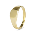 9k Gold Square Signet Ring (7.7mm x 7.7mm)