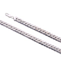 9k White Gold Herringbone Link (2.7mm)