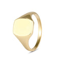 Cushion Signet Ring (10mm x 12mm)