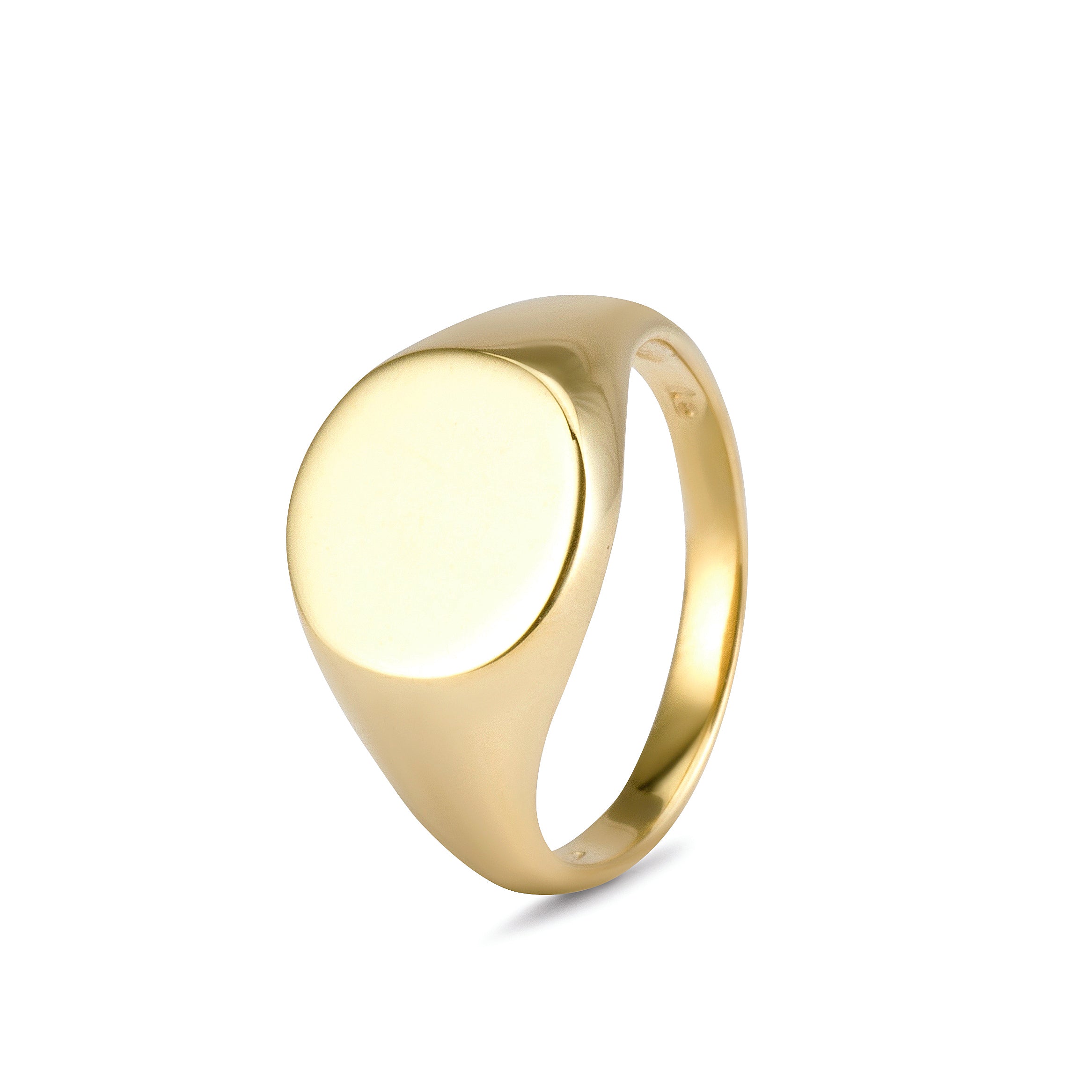 Round Signet Ring (11mm Diameter)