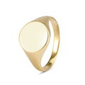 Round Signet Ring (13mm Diameter)