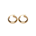 9k Gold Hoop Earrings (15mm)