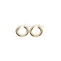 9k Gold Hoop Earrings (10mm)