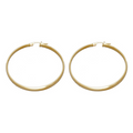 22 of 91 9k Gold Hoop Earrings (40mm)