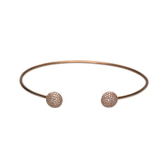 9k Rose Gold Diamond Bangle (0.34ct)