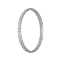 9k Gold Diamond Micro Pave Straight Full Eternity (0.25ct)