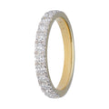 9k Yellow Gold Diamond Eternity Ring