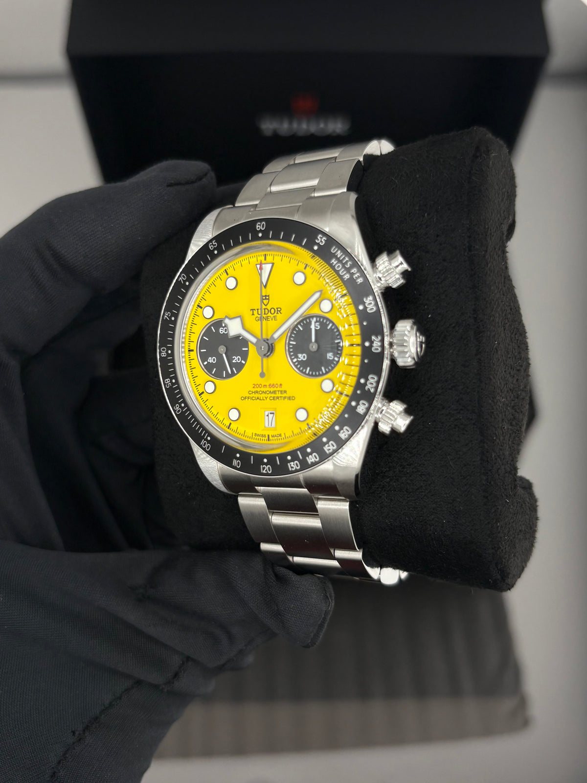 Tudor Black Bay Chrono Bumblebee