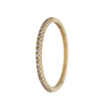 9k Gold Diamond Wedding Band