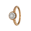 18k Gold Diamond Engagement Ring