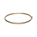 9k Gold Bonded Cubic Zirconia Bangle (10%)