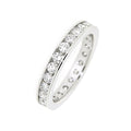 18k White Gold For Life Full Eternity Band (1.50ct)