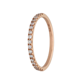 9k Rose Gold Diamond Wedding Band